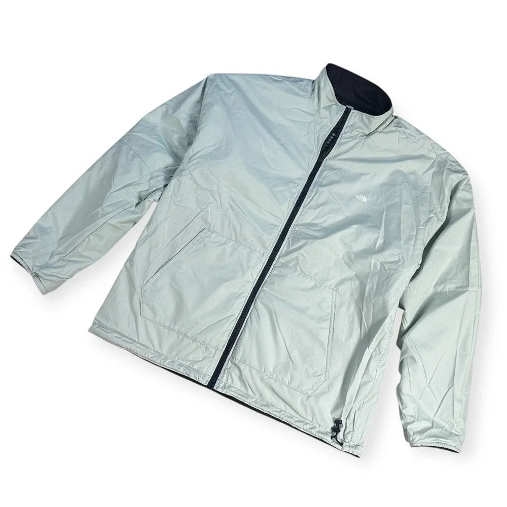 The North Face M Afterburner Jacket TNF Black Misty Reversible Heatseeker Eco XL